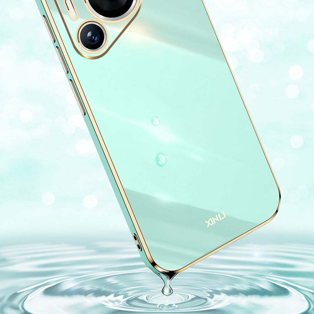 XINLI For Huawei Pura 70 Pro / Pura 70 Pro+ Case Electroplating Frame Soft TPU Phone Cover XINLI For Huawei Pura 70 Pro / Pura 70 Pro+ Case Electroplating Frame Soft TPU Phone Cover